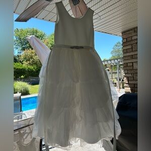 Girls Flower Girl Dress 3 tier Size 6x